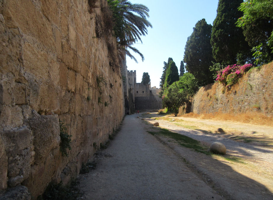 Moats of Rhodes Old Town